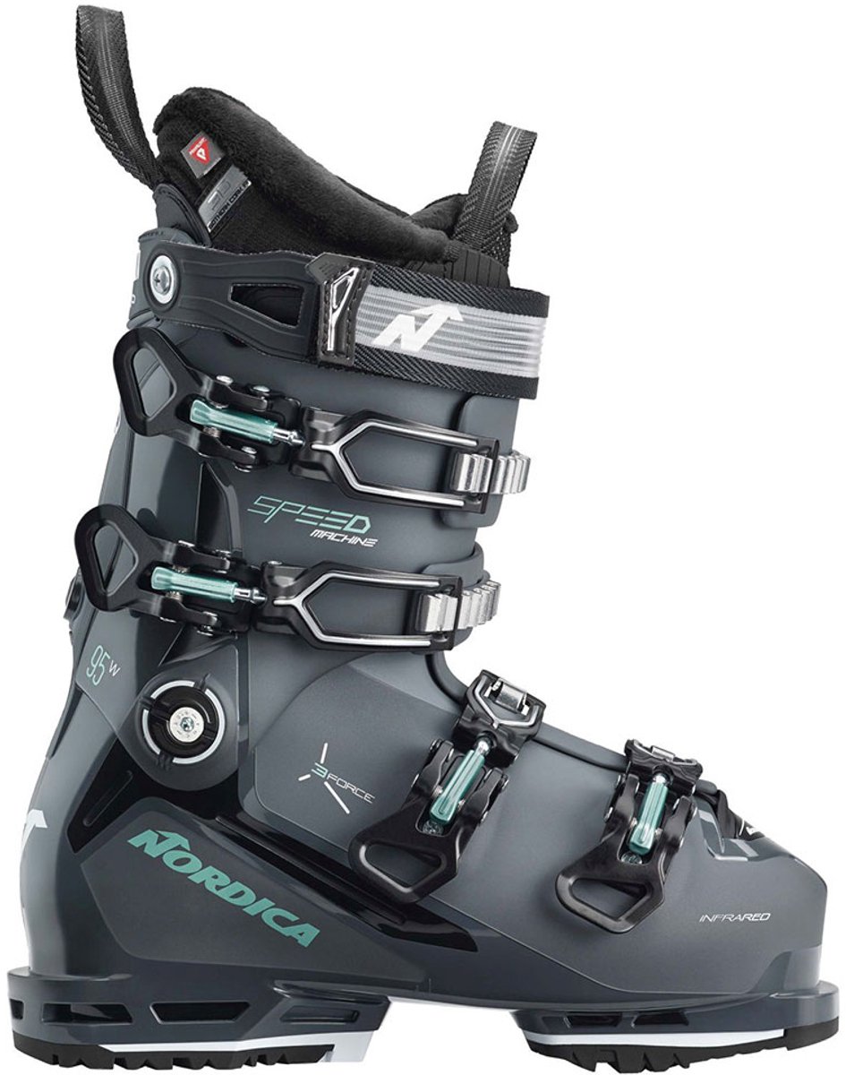 Nordica Speedmachine 3 95 W Gw Alpineskischoenen Voor Dames Grijs 27.0 Vrouw
