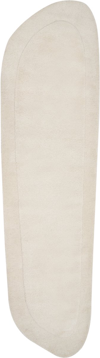 BERANI - Vloerkleed - Lichtbeige - 80 x 250 cm - Viscose
