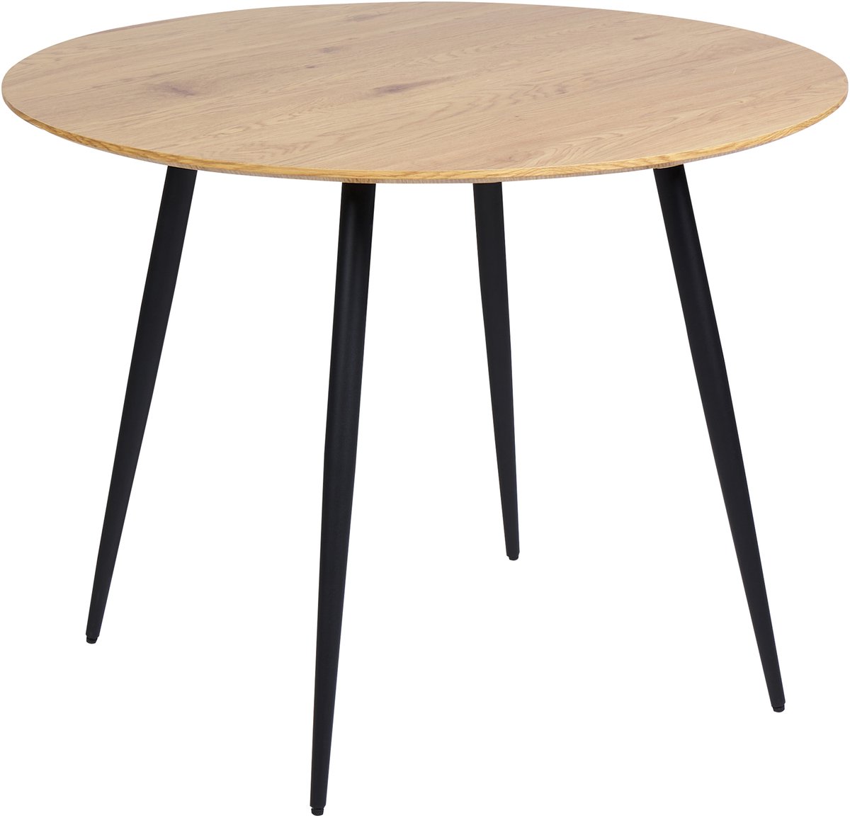 BJORKA - Ronde eettafel - Lichthout - 100 cm - MDF