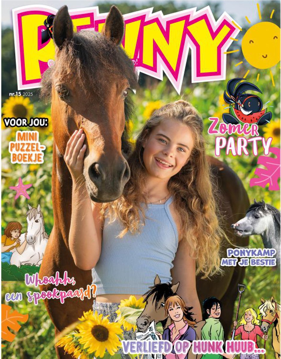 Penny magazine Nr. 15-2025 - Tijdschriften - Tijdschrift - Magazine - Tijdschrift Paarden - Tijdschrift Kinderen - Paard - Paarden Spullen - Paardenliefhebber - Paarden - Pony - Veulen