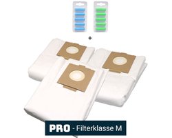 Propex Parts Stofzuigerzakken - Geschikt voor Festool 496187 PRO - 10 stuks + 10 geurstaafjes