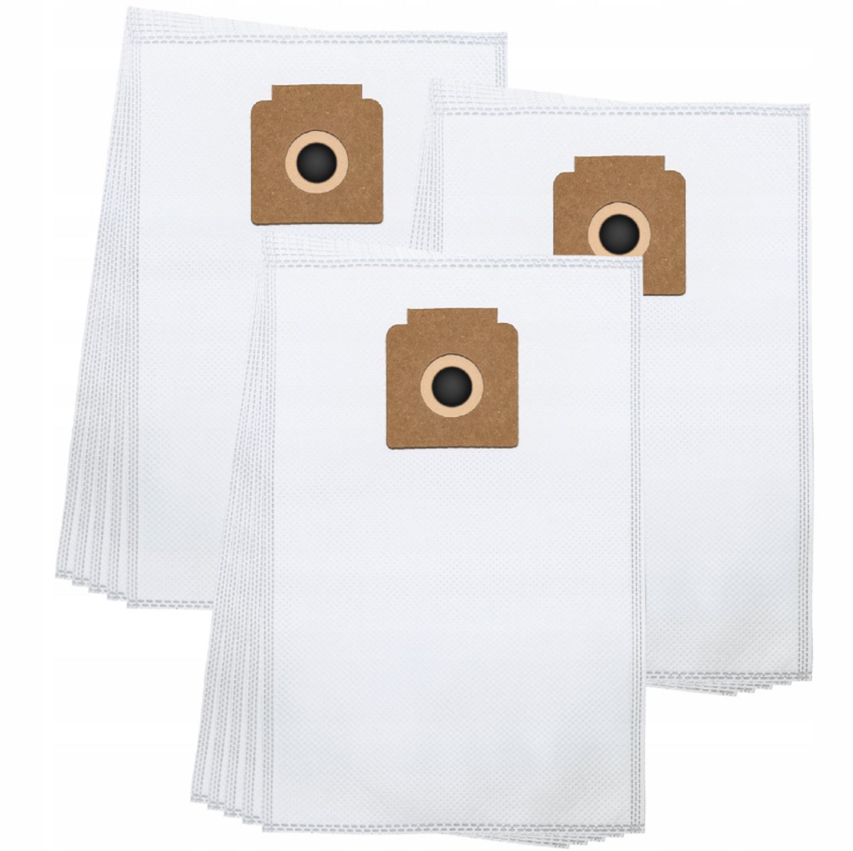 Sillar, stofzuigerzakken, synthetisch, anti-allergeen, voor eenmalig gebruik, vervangbaar, geschikt voor Karcher T7/1 T8/1L T9/1 T10/1 stofzuigers, 15 stuks