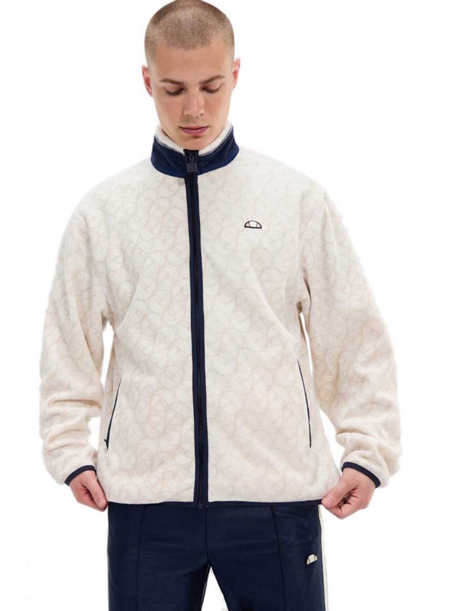 Ellesse Pescari Sweatshirt Met Rits Wit S Man