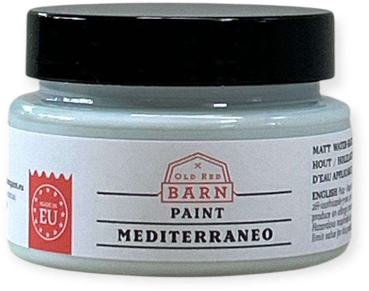 Old Red Barn Paint - Meubelverf - Mediterraneo - 75 ml - ORB Paint