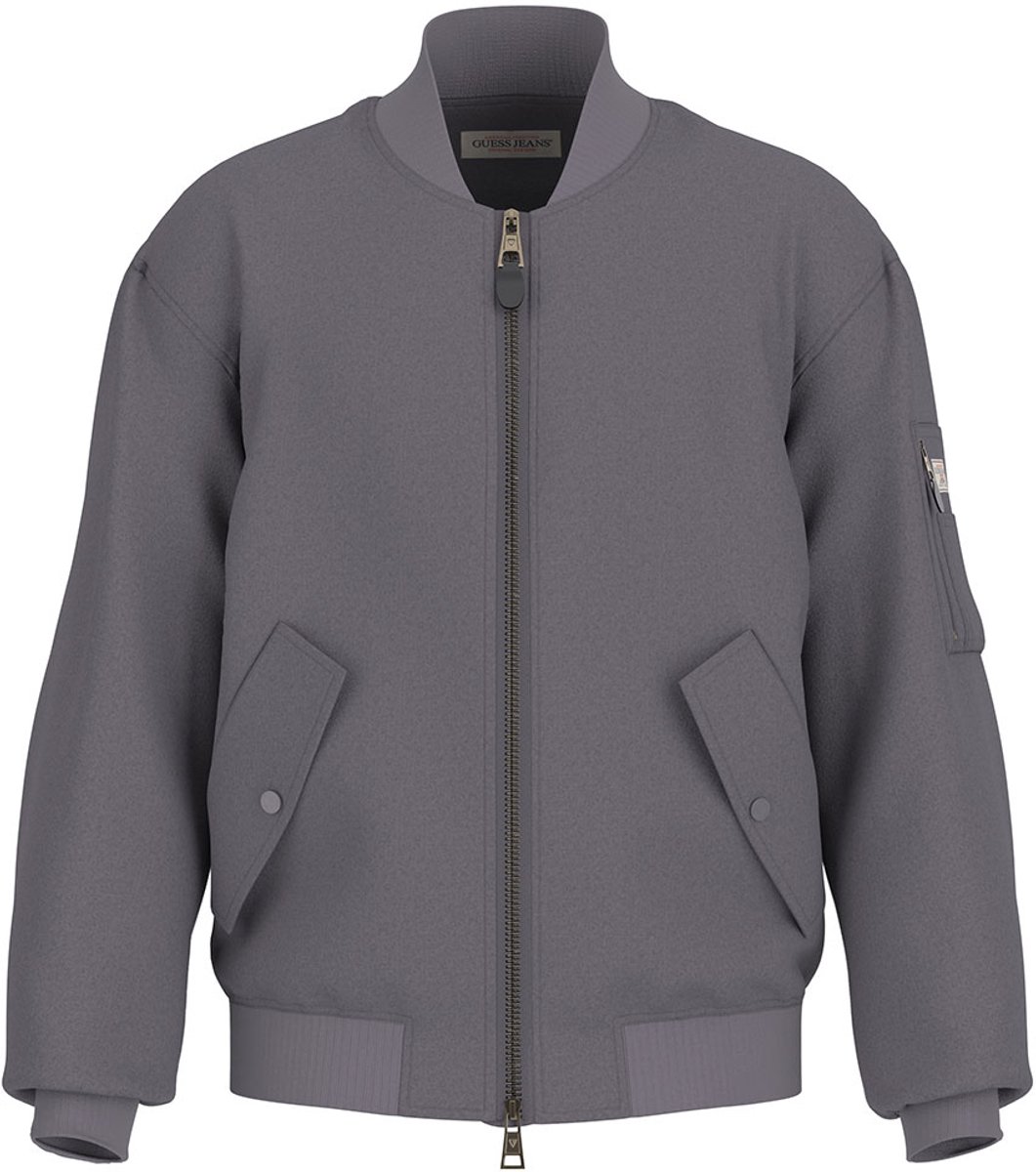 Guess Gj Bomberjack Grijs M Man
