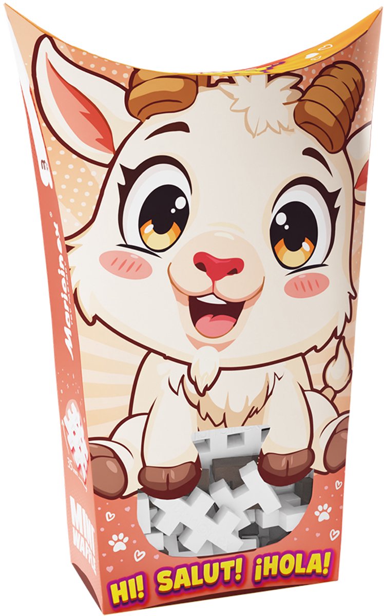 Mini wafel blokken pocket pets geit - Marioinex - vanaf 3 jaar