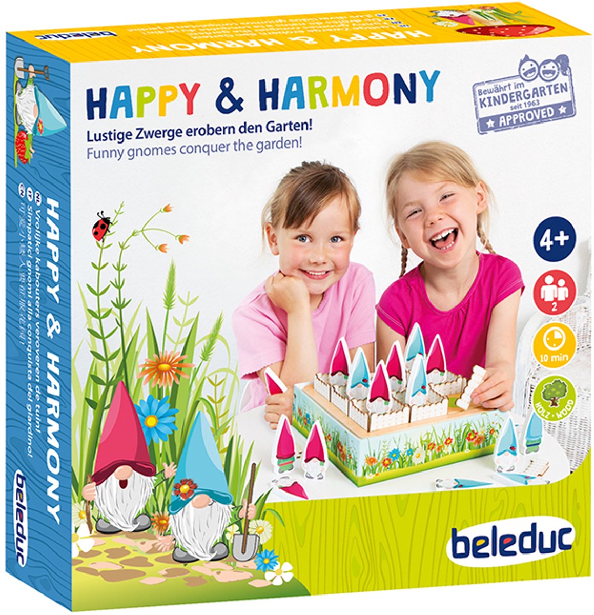 Houten spel happy en harmony - Beleduc - vanaf 4 jaar