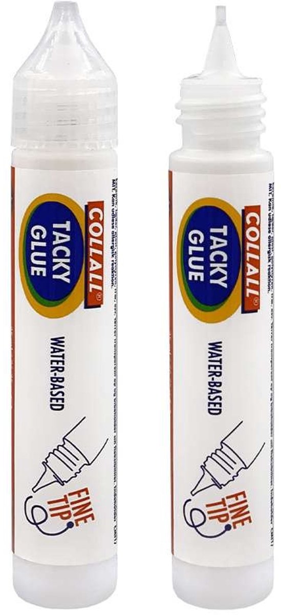 Tacky Glue in lijmpen met finetip 25 ml 2 stuks