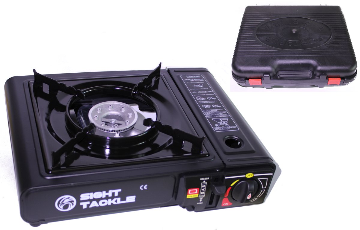 Camping Kookstel - Kooktoestel - Kampeer kookstel - Gasstel - Gaspit - Kookplaat - Elektronische ontsteking