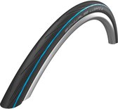 Buitenband Schwalbe Lugano 2 K-Guard 28 x 1.00 / 25-622 mm - zwart met blauwe strepen