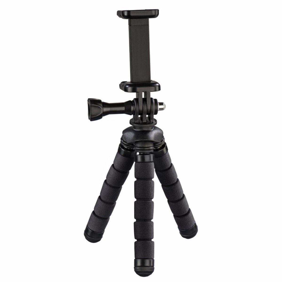 Hama Ministatief "Flex" voor smartphone en GoPro, 14 cm, zwart