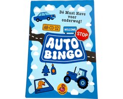 Flamingles Auto Bingo – Reisspel voor Onderweg – Spelletje voor in de Auto – Bingo voor Kinderen & V