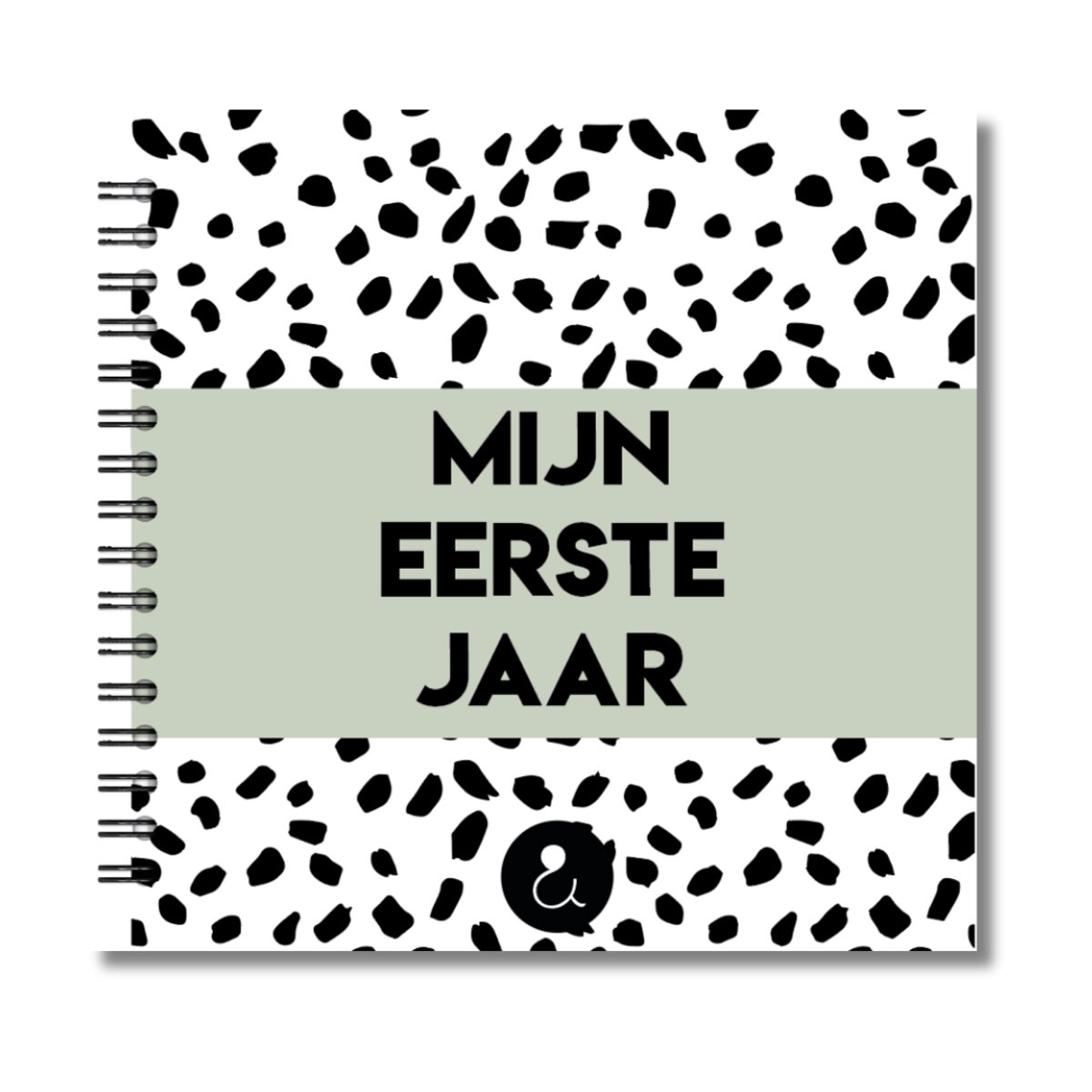 Invulboek Baby's Eerste Jaar | Mijn Eerste Jaar | Dots Groen