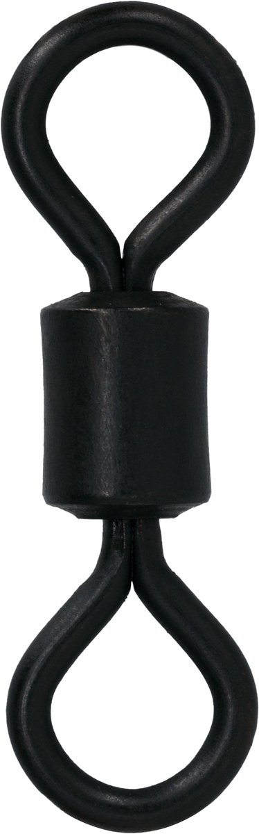 Mikado Wartel 2/0 80kg - Rolling Swivel - Meerval Wartel - Sterke Visswartel - Zwart Mat - 5 Stuks van Merkloos — afbeelding 2