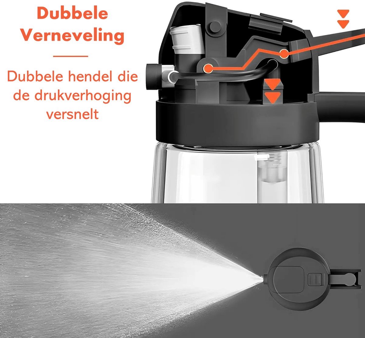 Leba Leba 2-in-1 Olijfolie Sprayer - afbeelding 4