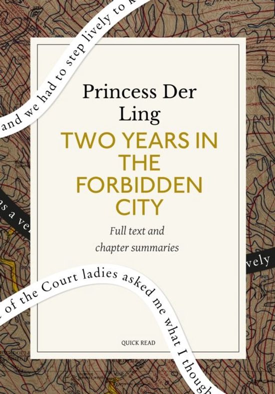 Two Years in the Forbidden City: A Quick Read edition - cover
