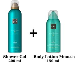 Rituals Karma - Duo Set - Shower Gel 200 ml + Body Lotion Mousse 150 ml - Douchegel - Doucheschuim