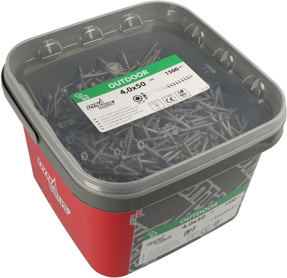 Dynaplus - Unischroeven - Torx 25 platkop - 5 x 60mm/35 - AR-Coating (1000 stuks)