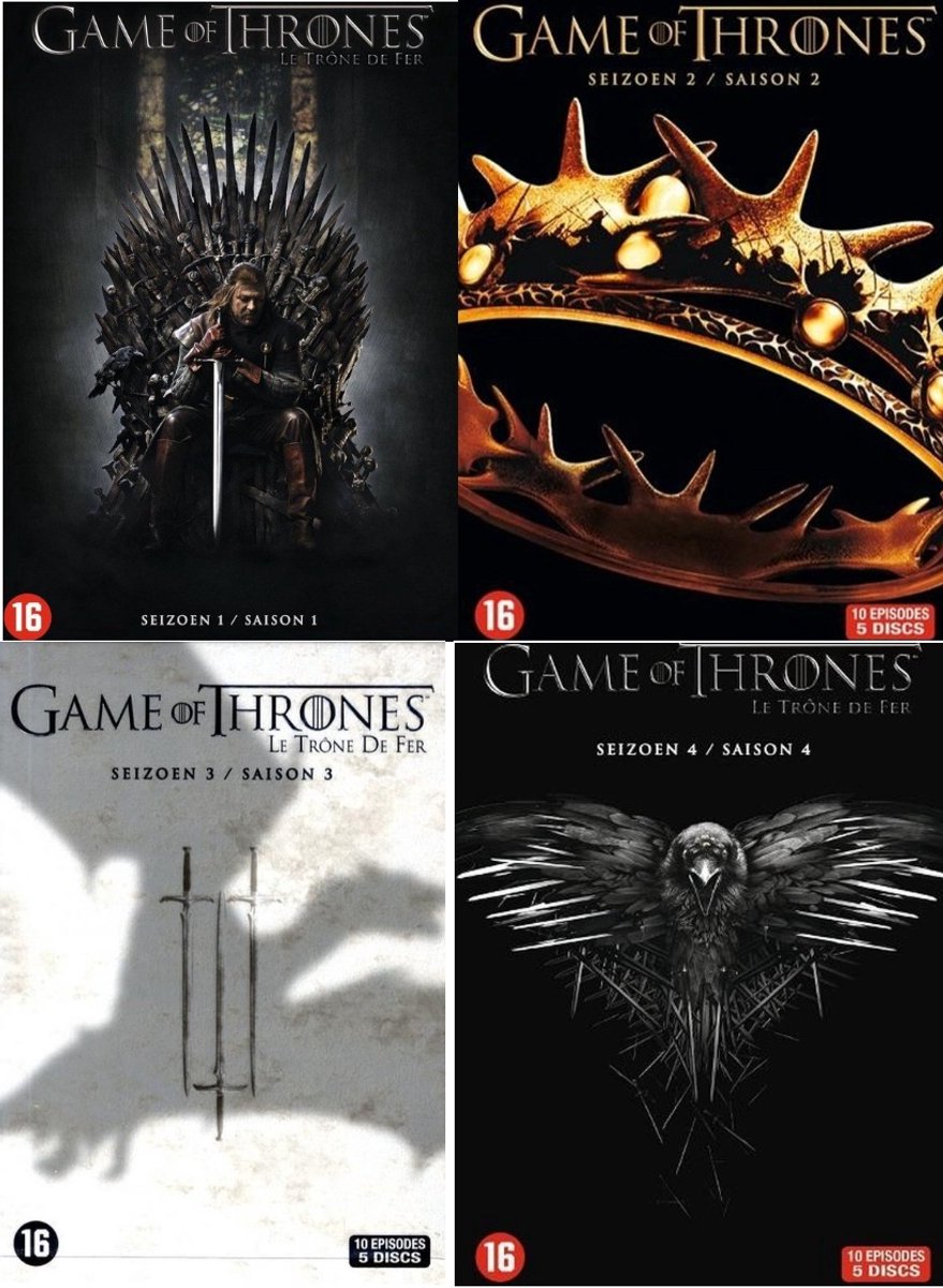 Game Of Thrones - Seizoen 1 t/m 4