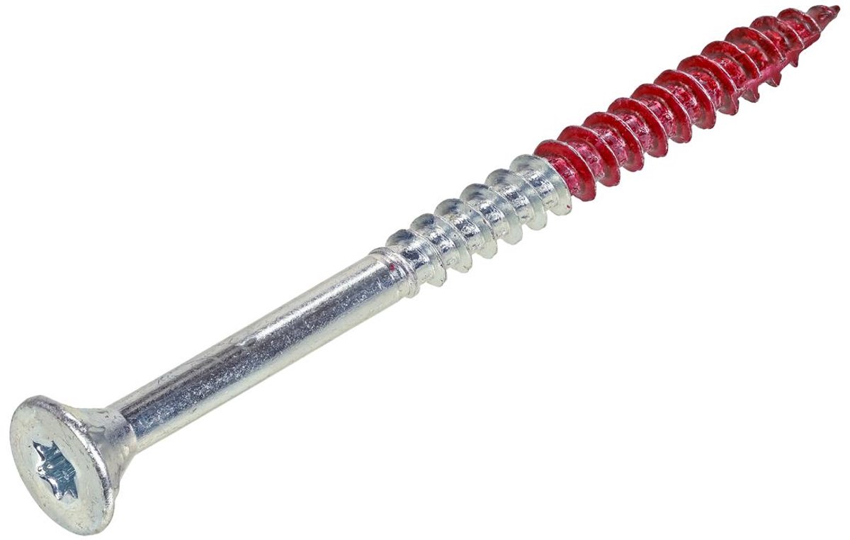 Rotadrill - Unischroef - Torx 20 Platkop - 5 x 100mm - Voldraad - Verzinkt (100 stuks)