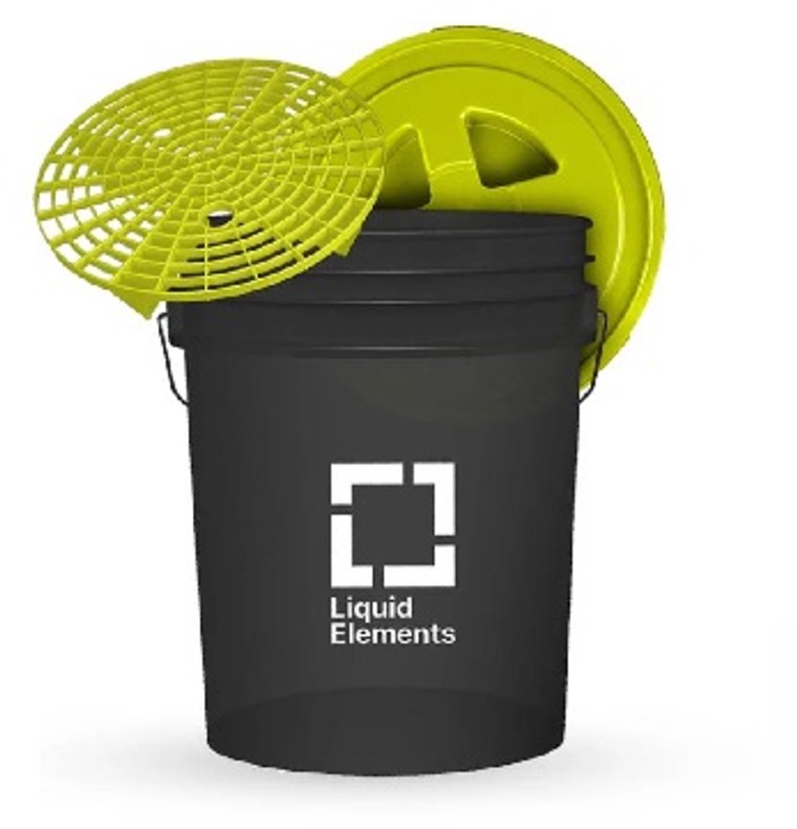 LIQUID ELEMENTS SHADOW WASEMMER 20L MET GRIT GUARD EN DEKSEL