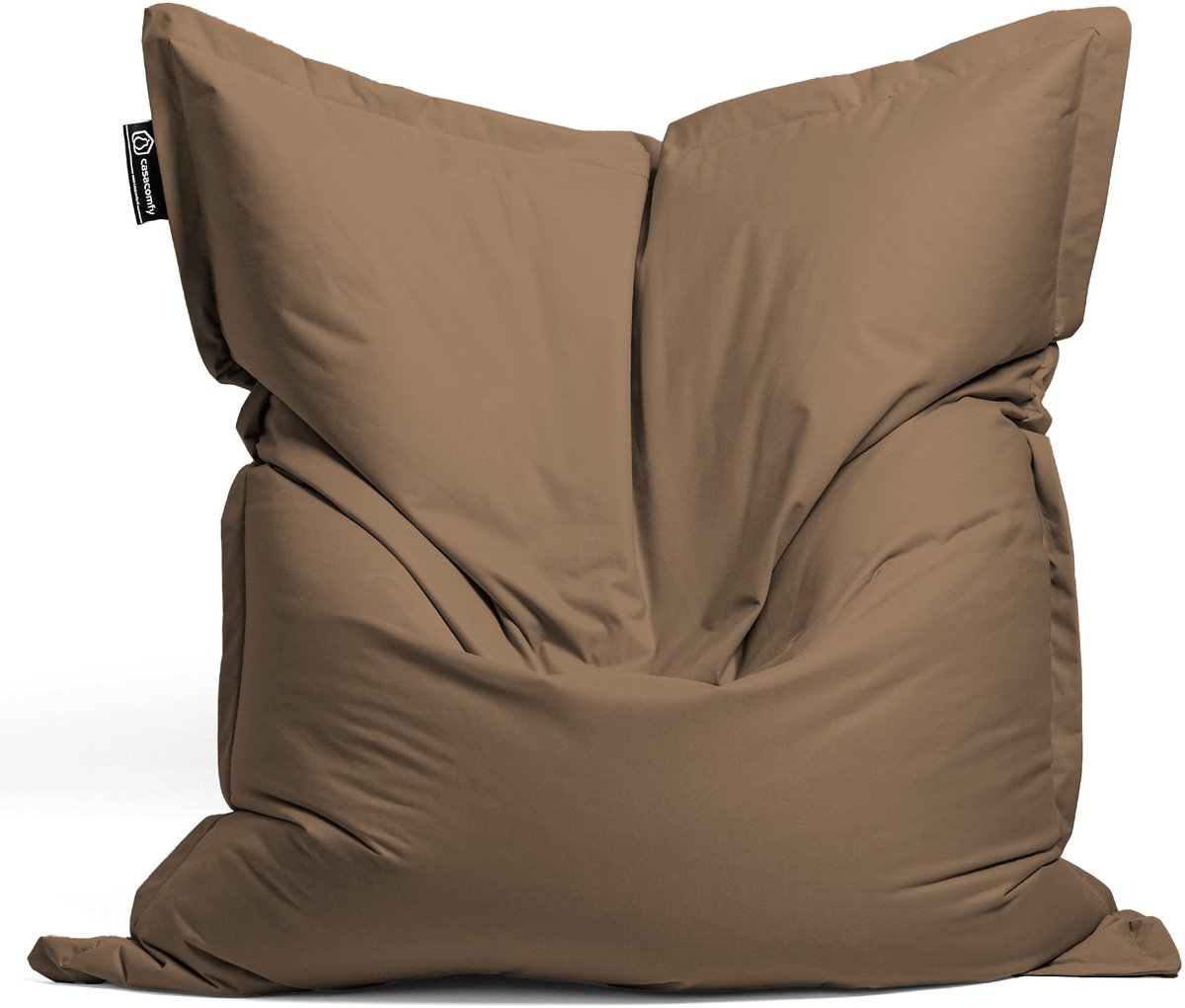 Casacomfy - Original Zitzak - Zitkussen - 130x150 - Mokka Bruin - Binnen & Buiten