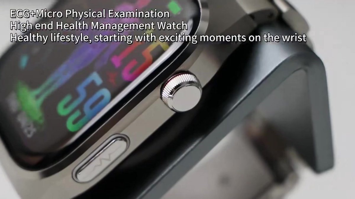 S25 2024 Smartwatch Monitoreo DE SALUD Fitness Tracker con ECG Amoled Pantalla I