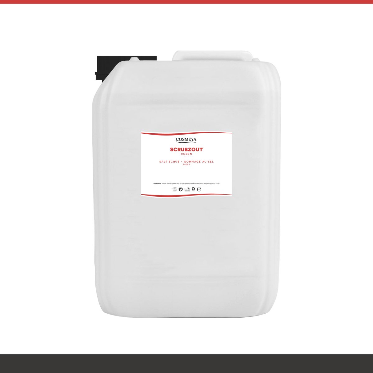 Scrubzout - Rozen - Roze - 9 Kilogram - Jerrycan - Navulling Q7