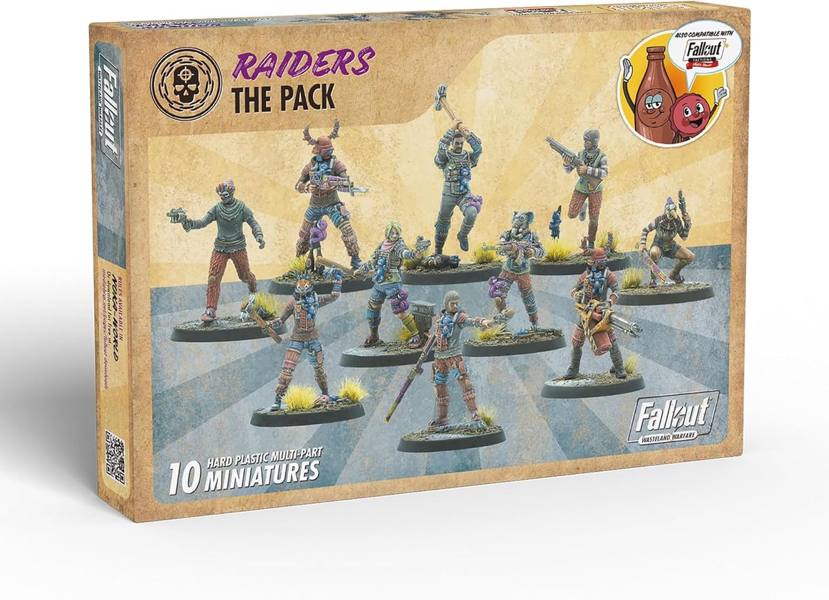 Fallout Miniatures Raiders The Pack
