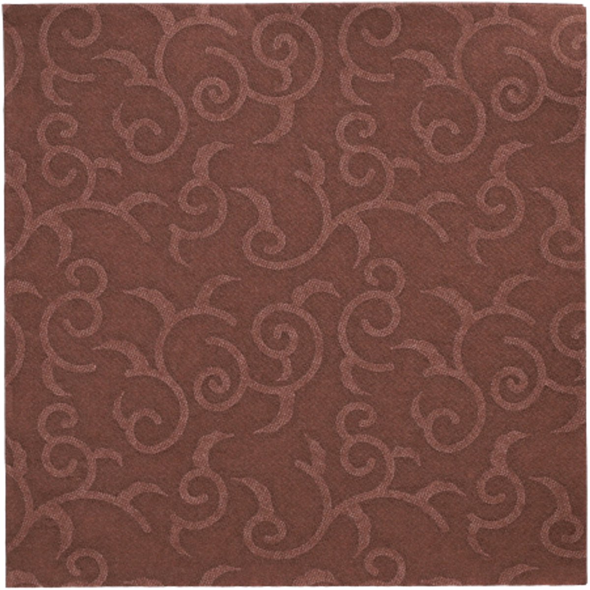 50 Servetten ROYAL Collection 1/4 vouw 40 cm x 40 cm bruin Casali