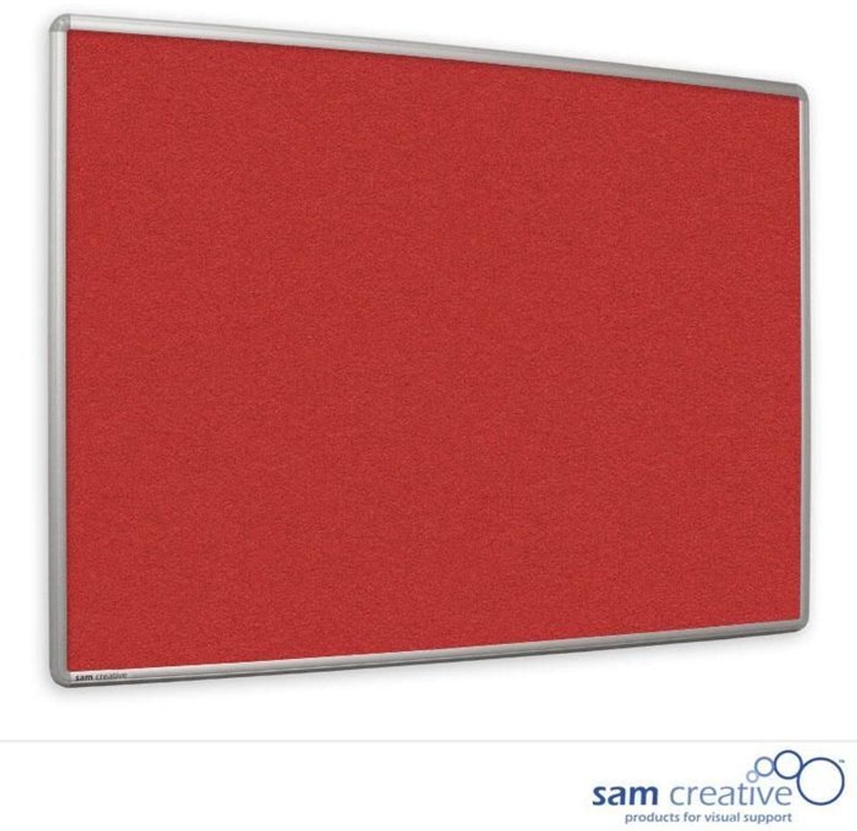 Sam Creative Prikbord Bulletin - Rood - 100x150 cm