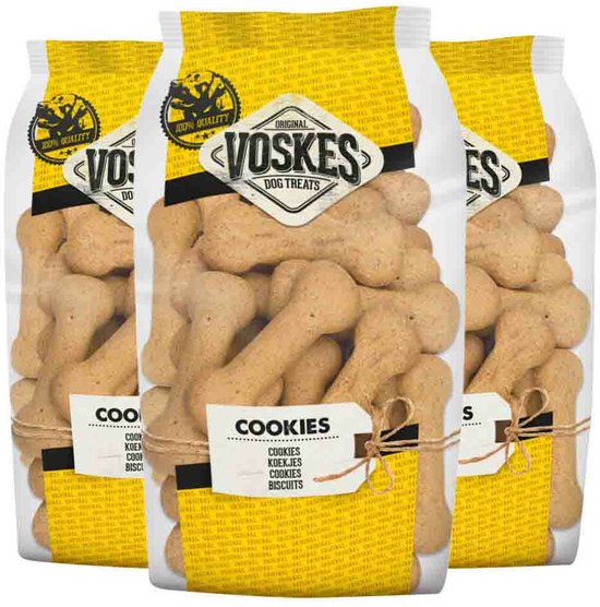 Voskes Grote Kluif - 3 x 750 gr - Voordeelverpakking