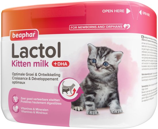 Beaphar Lactol Melk Kitten - 3 x 250 gr - Voordeelverpakking