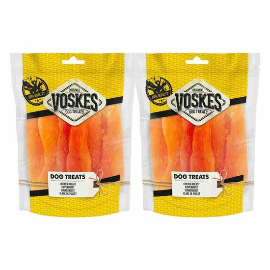 Voskes Kippenborst - 2 x 400 gr - Voordeelverpakking