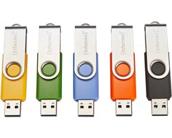 (Intenso) Basic Line USB stick - 16GB - USB 2.0 - Multipack 5 x 16GB