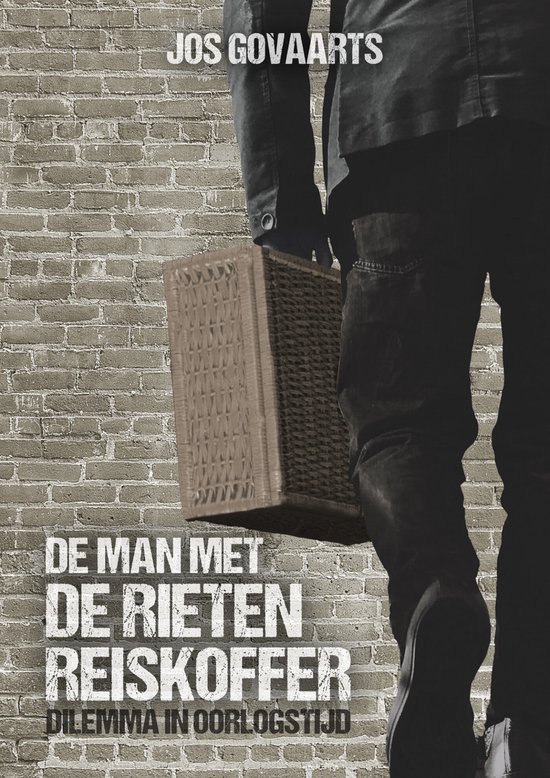 De man met de rieten reiskoffer - cover