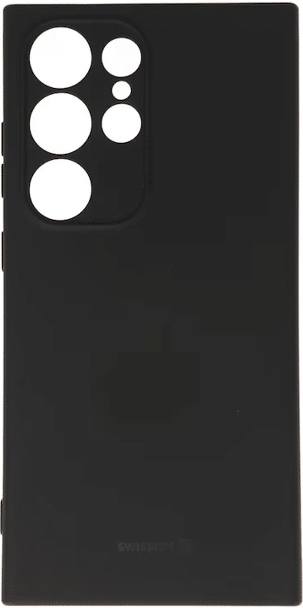 Swissten Hoesje Geschikt voor SM-S938B Galaxy S25 Ultra Soft Joy Case - 34500428 - Black