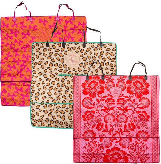 DWAM Couverture de Protection Voiture Chien – Tapis de Voiture – Rose – Tissu – Taille unique – 139 x 140 cm – La Fiesta