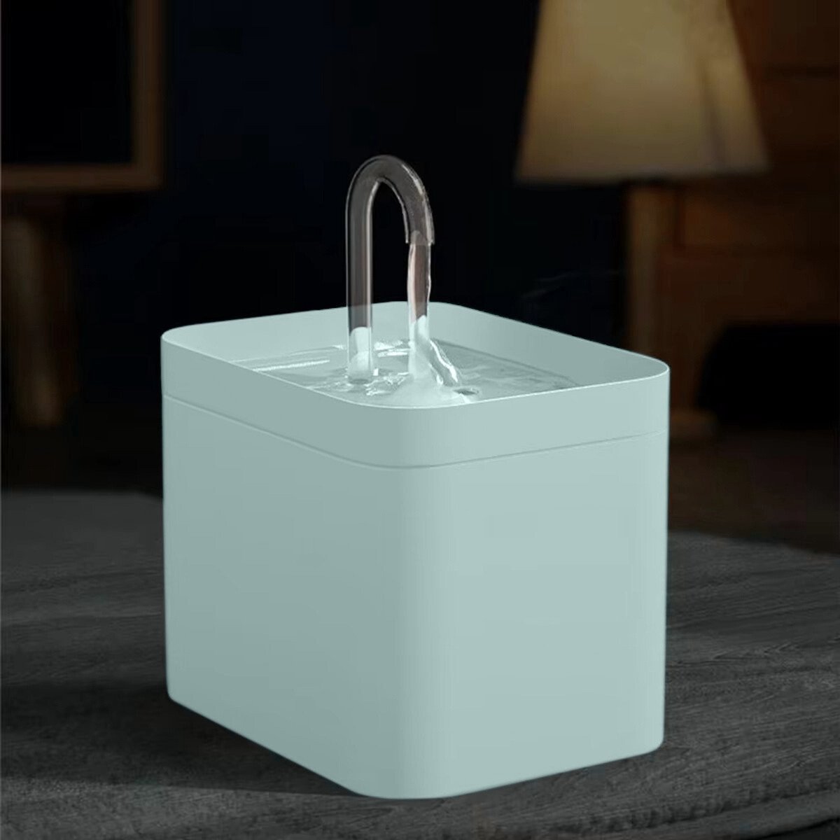 Boncy® Luxe Drinkfontein Kat & Hond - Waterfontein met Stille Pomp - Automatisch Circulatie Filter - Kattenfontein Groen - drinkfonteinen - Katten fontein drinkbak - waterdispenser thumbnail 7