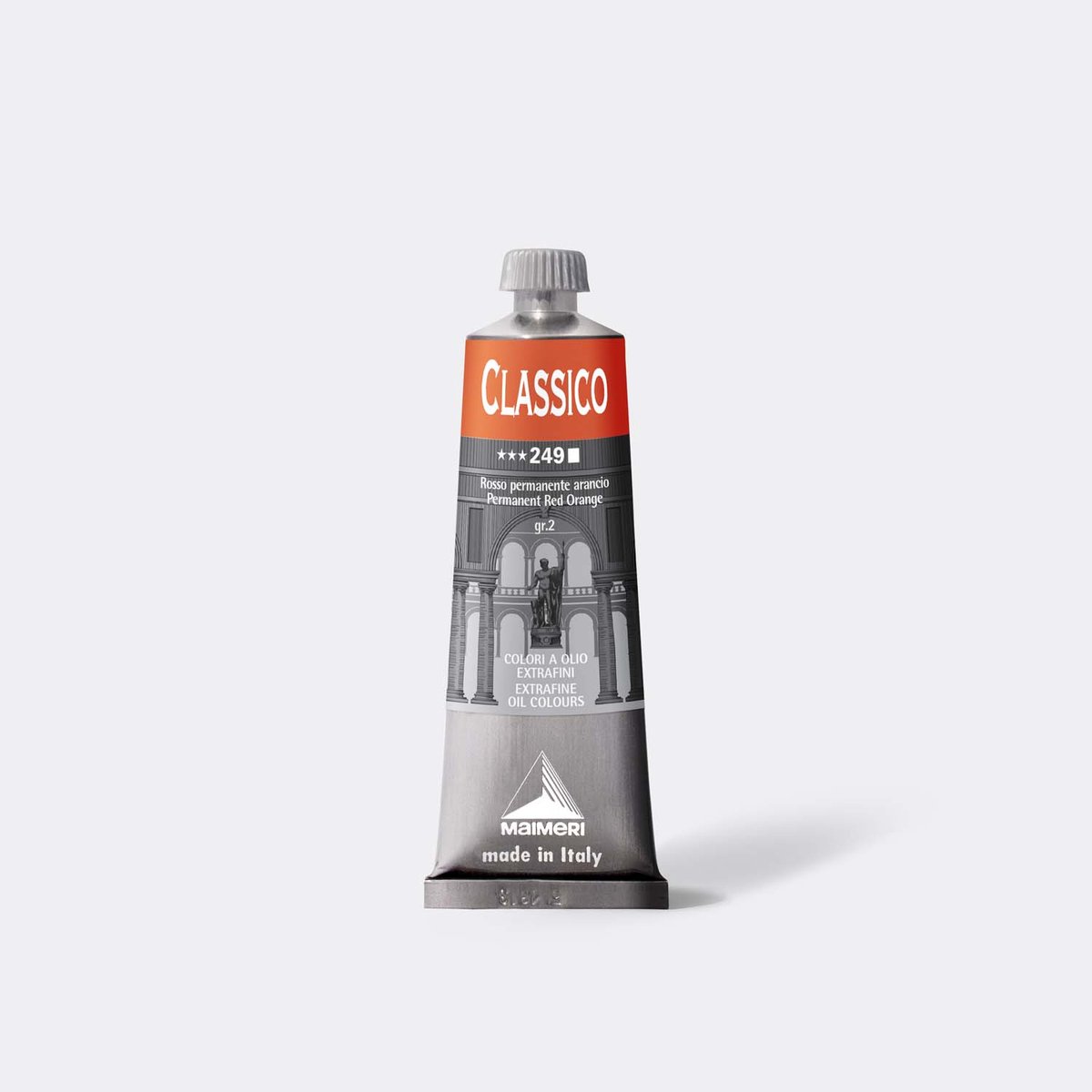 Maimeri Classico - olieverf - Rosso permanente arancio 249 - tube 60 ml