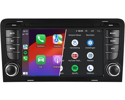 Draadloos Carplay geschikt voor Audi A3 S3 RS3 | 2004 t/m 2013 | Android 13 | Draadloos Apple Carplay & Android auto | 2GB + 64GB | 8-core | Denago | 2025 model | 2004 2005 2006 2007 2008 2009 2010 2011 2012 2013 | Bluetooth & Wifi