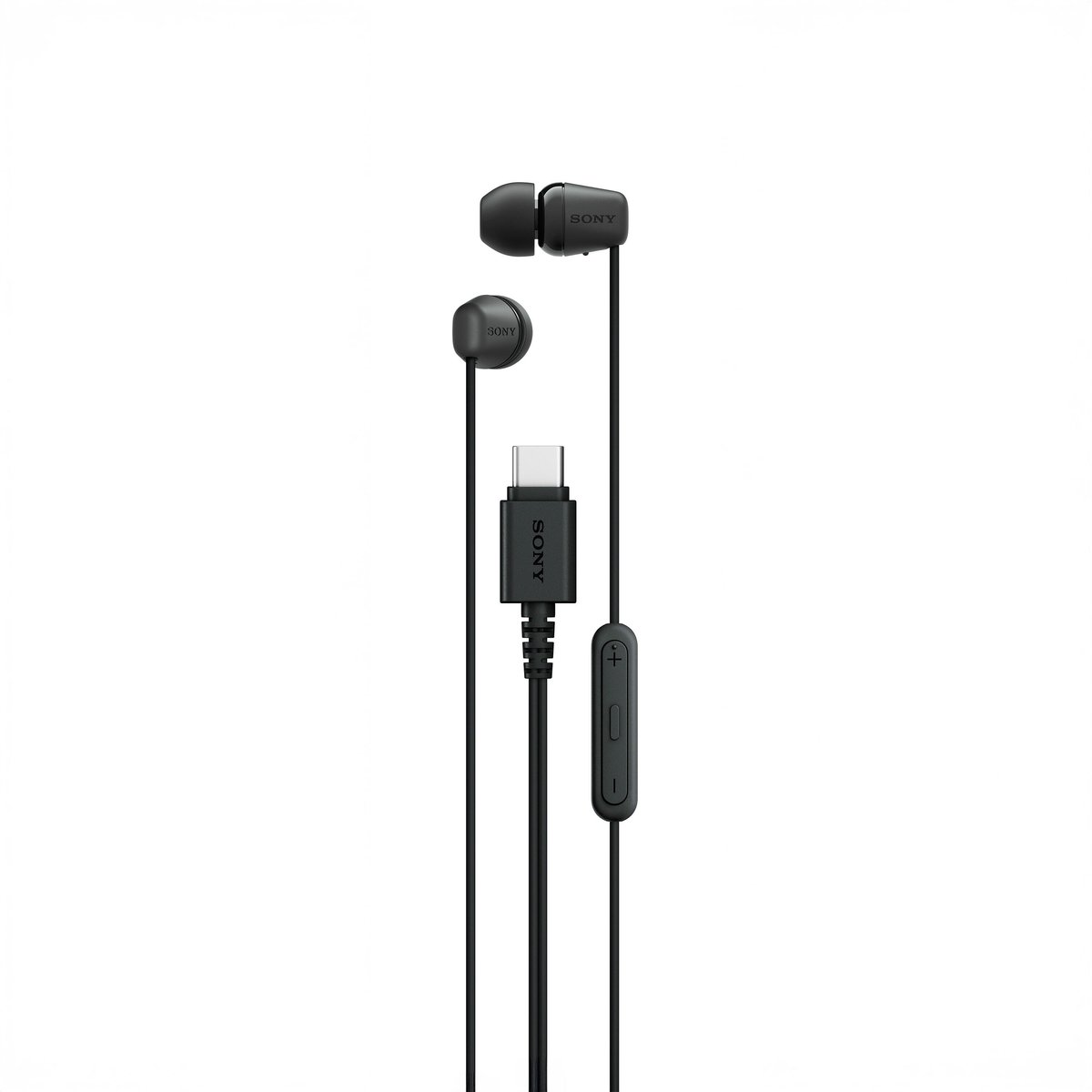 Sony IER-EX15C hoofdtelefoon bedraad in-ear oproepen/muziek USB Type-C zwart [Launch Deal: Tot 10% korting]