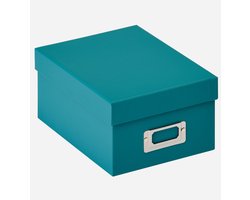 Walther FB-115-K Fun - Foto Bewaardoos - Formaat 17 x 22 x 11 cm - 700 foto's 10 x 15 cm - Petrolgroen