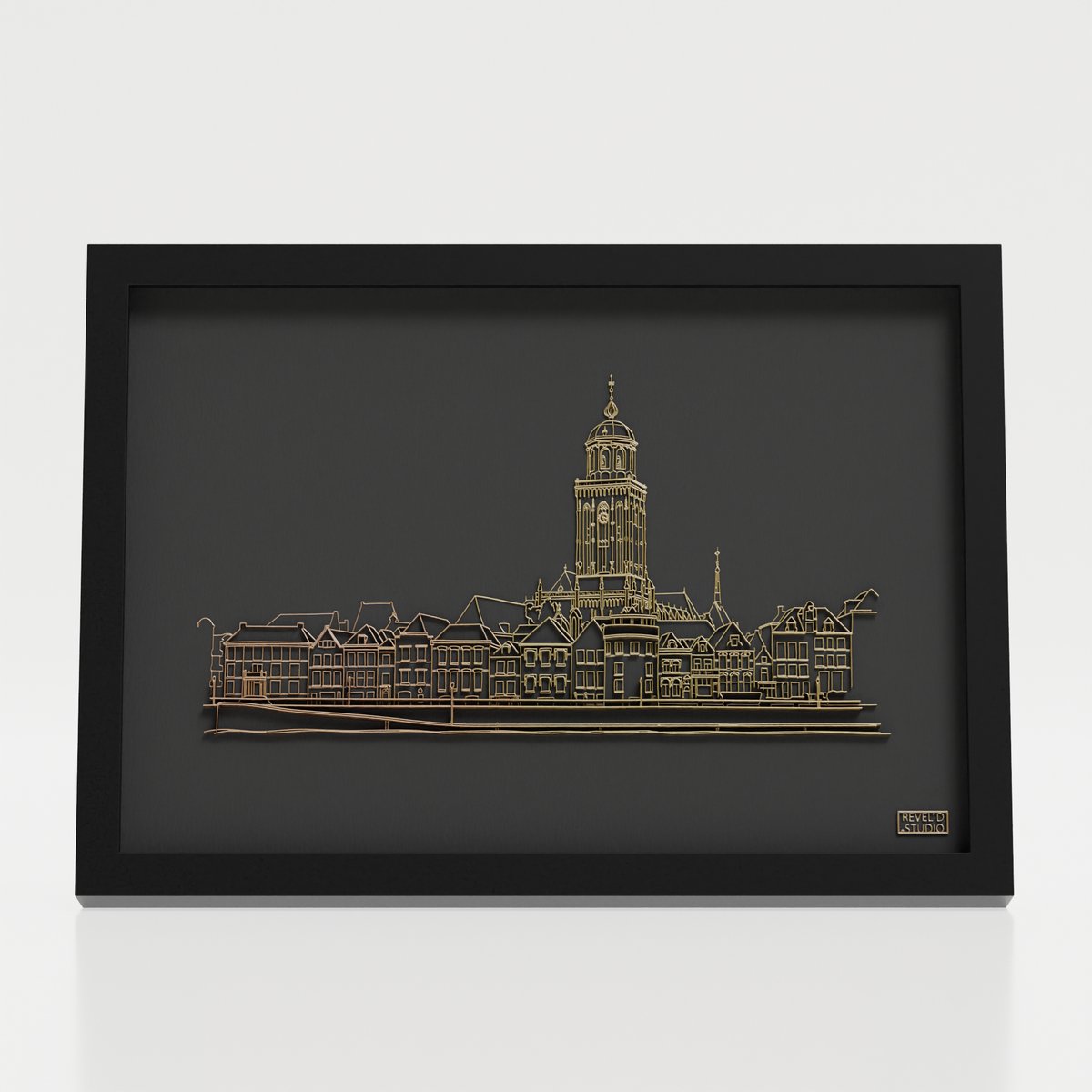 Lebuiniskerk – Deventer – Fotolijst(3D Print) 30*20 cm