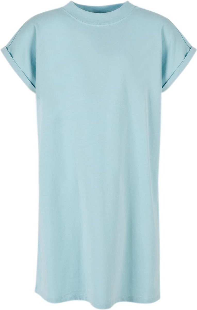 Urban Classics Turtle Extended Shoulder Kinder Korte jurk Kids 134/140 Blauw
