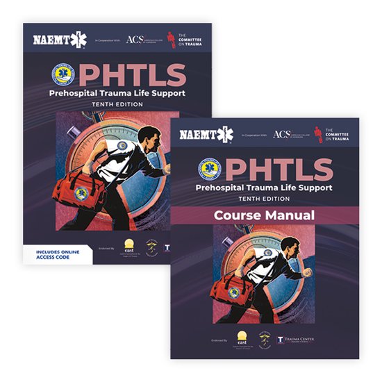 PHTLS: Prehospital Trauma Life Support (Print) with Course M ... - cover
