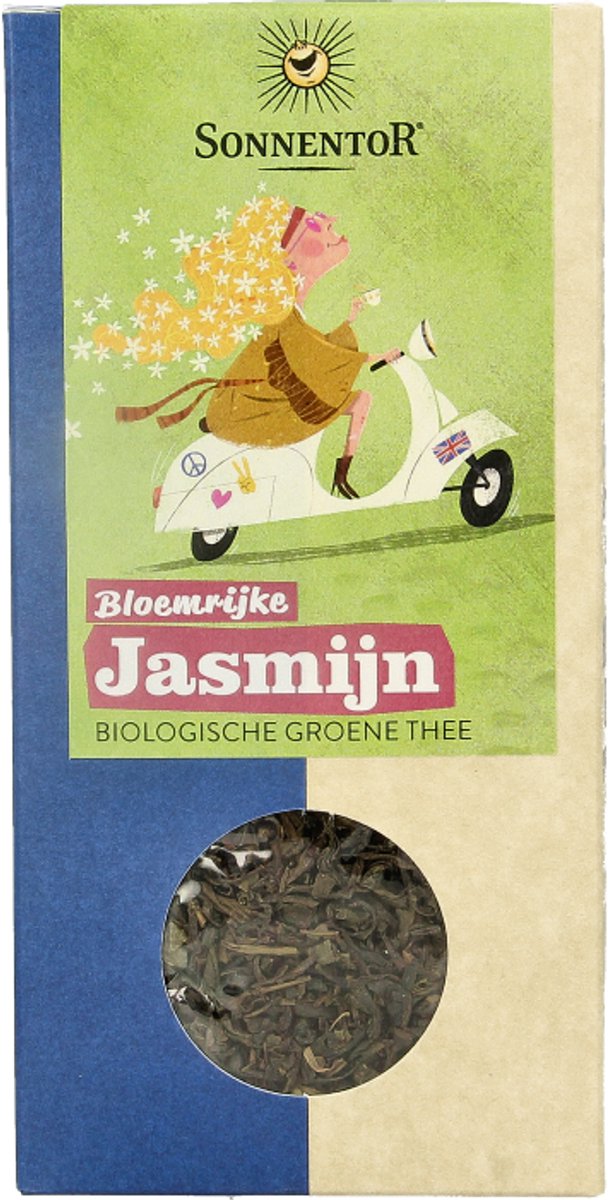 Sonnentor Groene thee jasmijn los bio 100 Gram