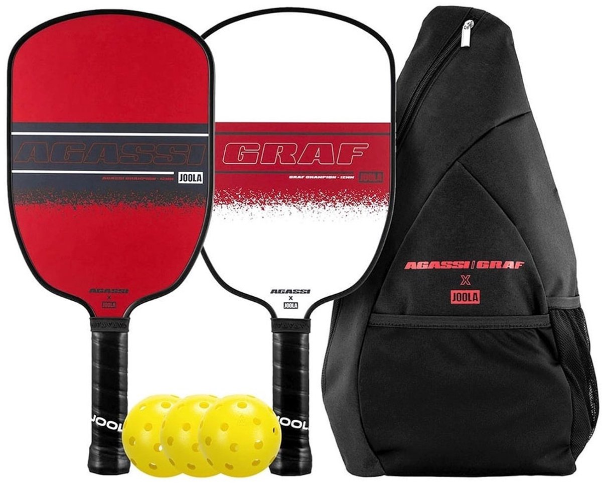 JOOLA AGASSIxJOOLA - Pickleball - Champion Paddle set