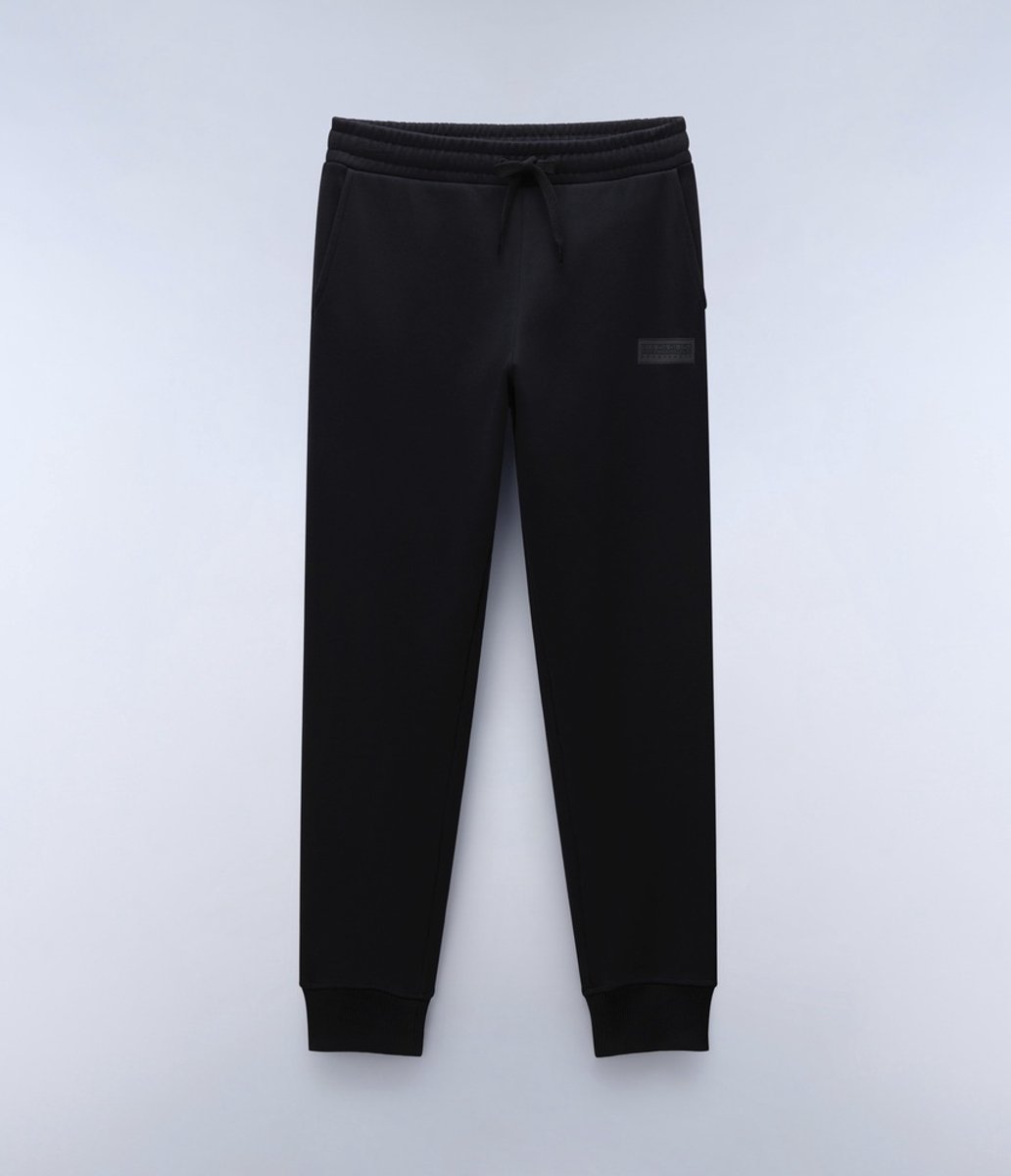 Napapijri Damen Fleecehose -Box Logo NP0A4HZ6 Zwart