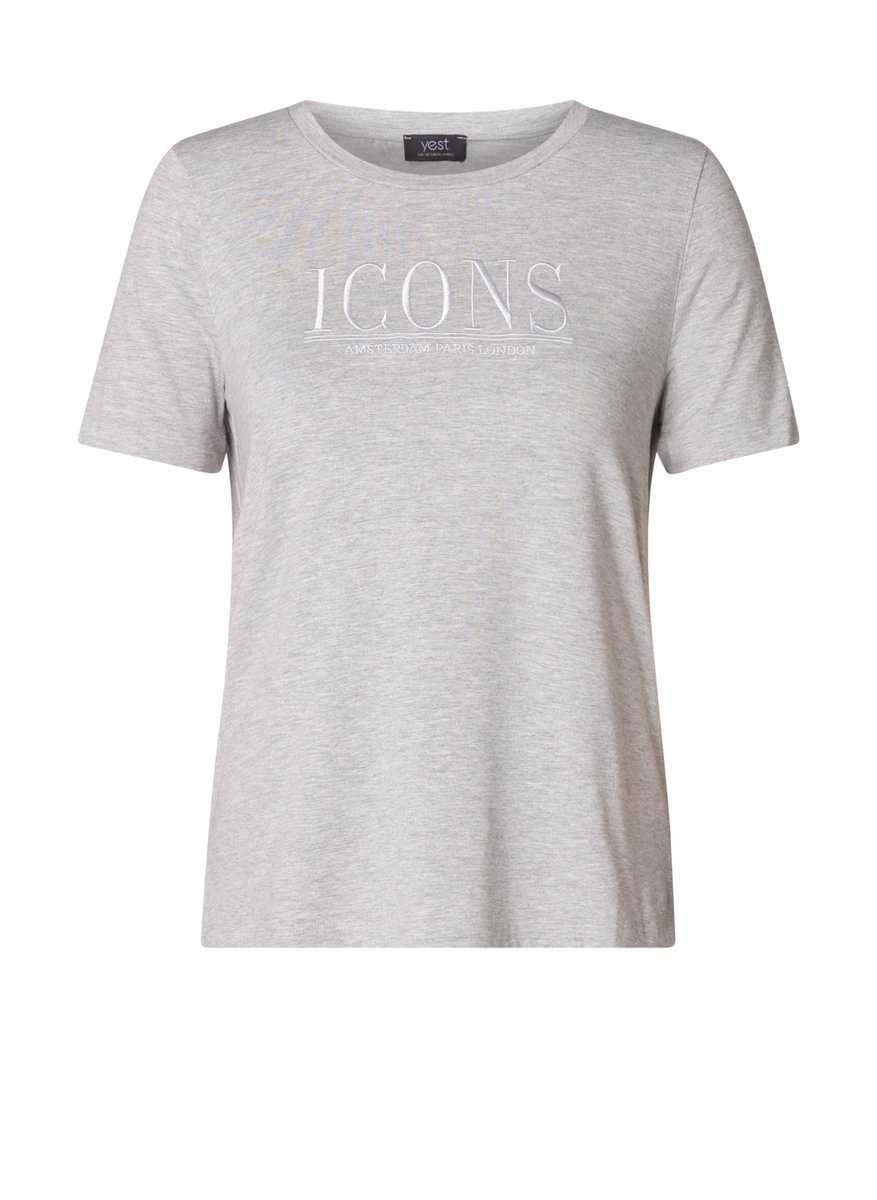 YEST Ivamaria Essential - Light Grey/Melange - maat 44